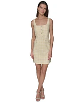 Karl Lagerfeld Paris Women's Elegant Boucle Tweed Dress