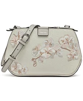 Calvin Klein Audrey Floral Logo Emboss Crossbody