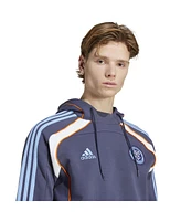 Adidas Men's Navy New York City Fc 2025 Travel Pullover Hoodie