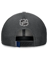 Fanatics Men's Gray Nashville Predators Authentic Pro Home Ice Trucker Adjustable Hat