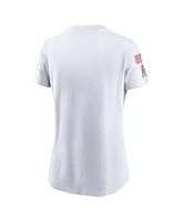 Nike Women's White San Francisco 49ers 2024 Salute To Service Legend Performance T-Shirt