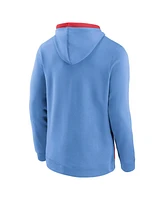 Fanatics Men's Light Blue St. Louis Cardinals True Classics Fanarama Pullover Hoodie