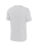 Nike Men's White Duke Blue Devils Campus Slant Velocity Performance T-Shirt