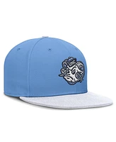 Jordan Men's Carolina Blue/White North Carolina Tar Heels Two-Tone Primetime Performance Fitted Hat