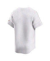 Nike Men's White Pinstripe Texas Longhorns College Limited Baseball Jersey