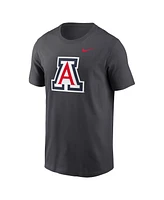 Nike Men's Anthracite Arizona Wildcats Primetime Evergreen Logo T-Shirt