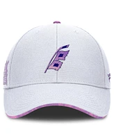 Fanatics Men's White Carolina Hurricanes Authentic Pro Hockey Fights Cancer Adjustable Hat