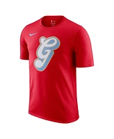 Nike Men's Red Memphis Grizzlies 2024/25 City Edition Essential Logo T-Shirt