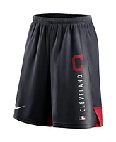 Nike Men's Navy Cleveland Indians Authentic Collection Training Performance Shorts