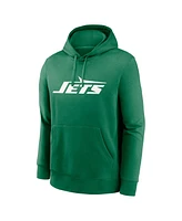 Nike Men's Green New York Jets Big Tall Club Logo Pullover Hoodie