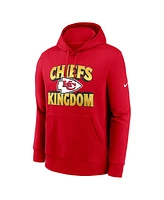 Nike Men's Red Kansas City Chiefs Hometown Fleece Pullover Hoodie