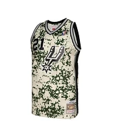 Mitchell & Ness Men's Tim Duncan Camo San Antonio Spurs 2013/14 Swingman Jersey