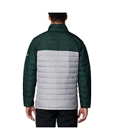 Columbia Men's Gray Michigan State Spartans Double Blitz Omni-Heat Infinity Insulated Full-Zip Jacket