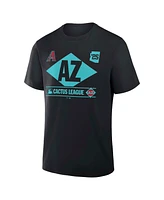 Fanatics Men's Black Arizona Diamondbacks 2025 Spring Training Cactus League True Icon T-Shirt