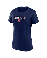 Fanatics Women's Navy Boston Red Sox Lean T-Shirt