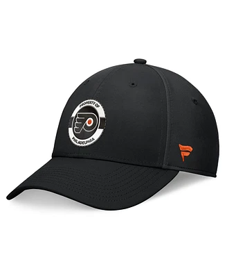 Fanatics Men's Black Philadelphia Flyers Authentic Pro Training Camp Flex Hat