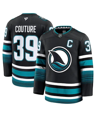 Fanatics Men's Logan Couture Black San Jose Sharks Alternate Premium Jersey