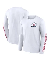 Fanatics Men's White St. Louis Cardinals Press Box Long Sleeve T-Shirt