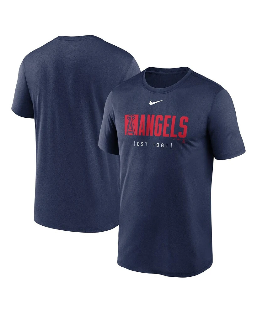 Nike Men's Navy Los Angeles Angels Knockout Legend Performance T-Shirt