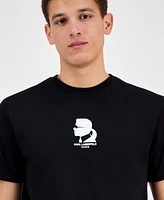 Karl Lagerfeld Paris Men's Head Graphic T-Shirt