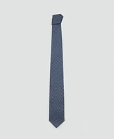 Mango Men's Silk Geometric Tie