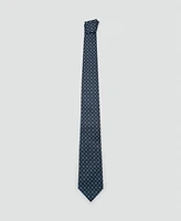 Mango Men's Silk Geometric Tie