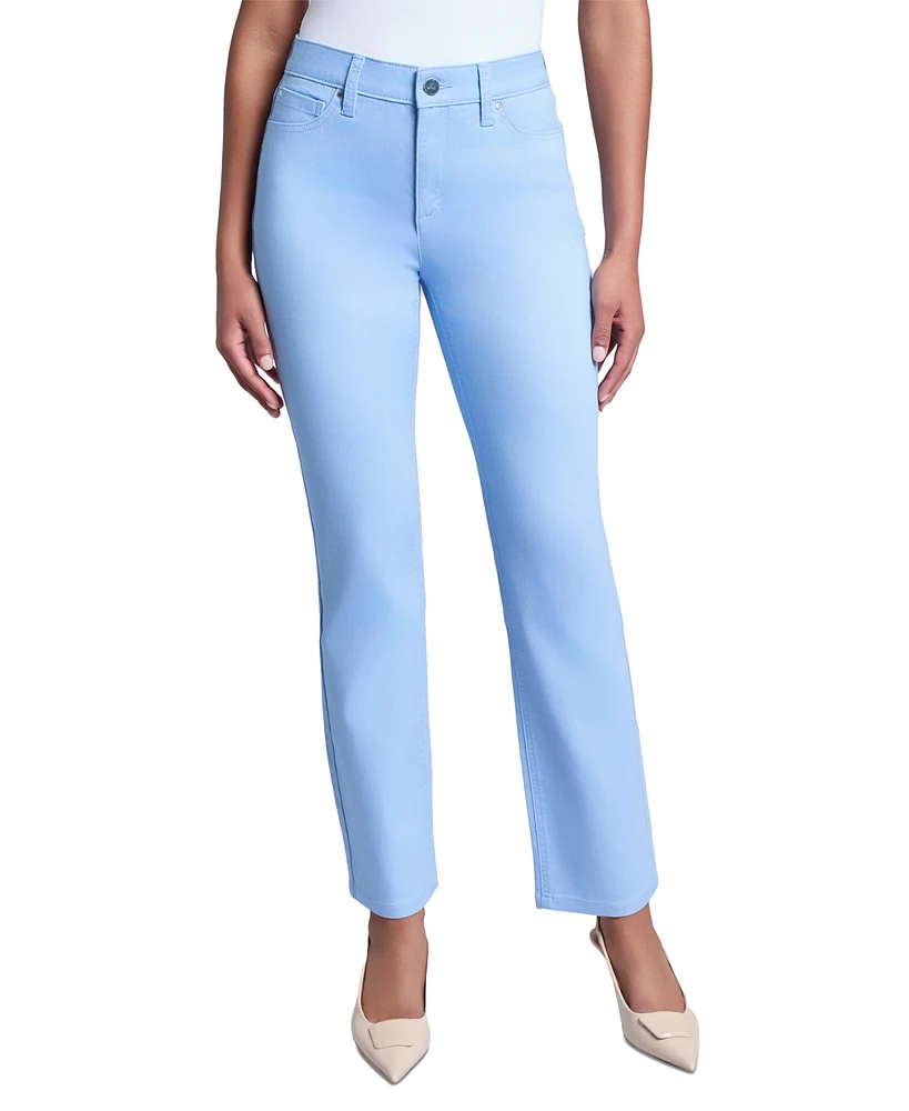 Jones New York Petite Lexington Straight-Leg Jeans