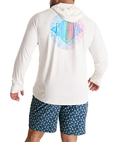 Chubbies Men's Reflector Print Long-Sleeve Hooded T-Shirt