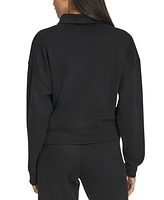 Calvin Klein Performance Women's Logo Half-Zip Sweatshirt