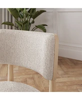 Lunare Curved Dining Chair