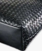 On 34th Extra-Large Woven Tote, Exclusively at Macy's