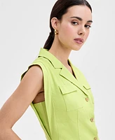 I.n.c. International Concepts Women's Sleeveless Blazer Dress, Exclusively at Macy's