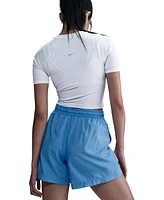 Nike Sportswear Women's Classic Woven Mid-Rise Shorts