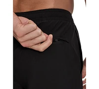 Calvin Klein Men's Regular-Fit Quick-Dry 5" Swim Trunks with Compression Short Liner