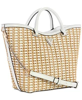 Guess Atalia Large Raffia Crossbody Tote