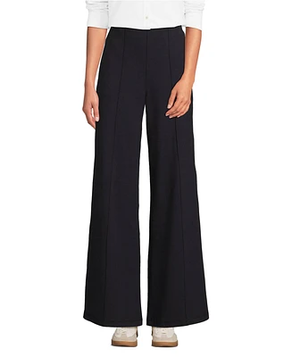 Lands' End Women's Tall Starfish High Rise Palazzo Pants