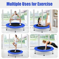 Mini Folding Trampoline Portable Recreational Fitness Rebounder