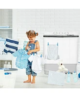 2-in-1 Portable 22lbs Capacity Washing Machine with Timer Control