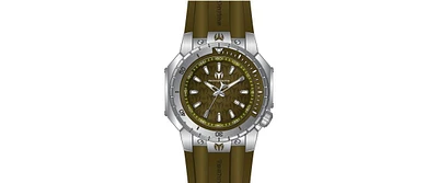 Technomarine's Men's Tm-224008 Manta Sea Quartz 3 Hand Green Dial Watch