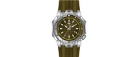 Technomarine's Men's Tm-224008 Manta Sea Quartz 3 Hand Green Dial Watch
