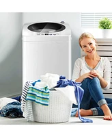 Portable 7.7 lbs Automatic Laundry Washing Machine with Drain Pump