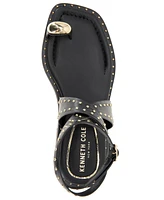 Kenneth Cole New York Women's Ravenn Square Toe Flat Sandals