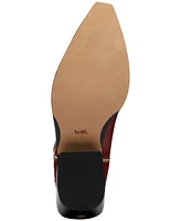 Coach Women's Aria Leather Tall Cowboy Boots