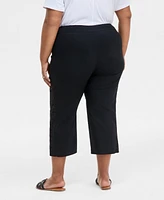 Jm Collection Plus Capri Pants, Exclusively at Macy's
