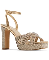 Aldo Women's Shimma Rhinestone Platform Dress Sandals
