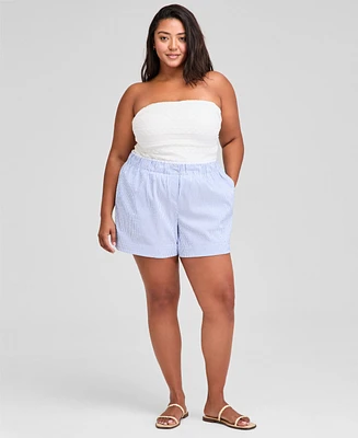 And Now This Trendy Plus High-Rise Boxer Shorts, Exclusively at Macy's