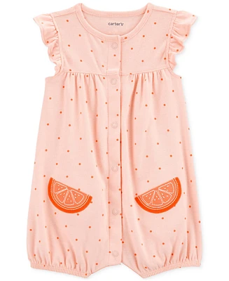 Carter's Baby Girls Cotton Romper