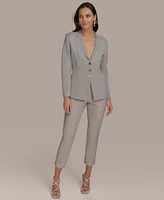 Donna Karan New York Women's Button-Front Sweater Jacket