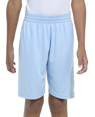 adidas Big Boys Elastic-Waistband Logo Shorts