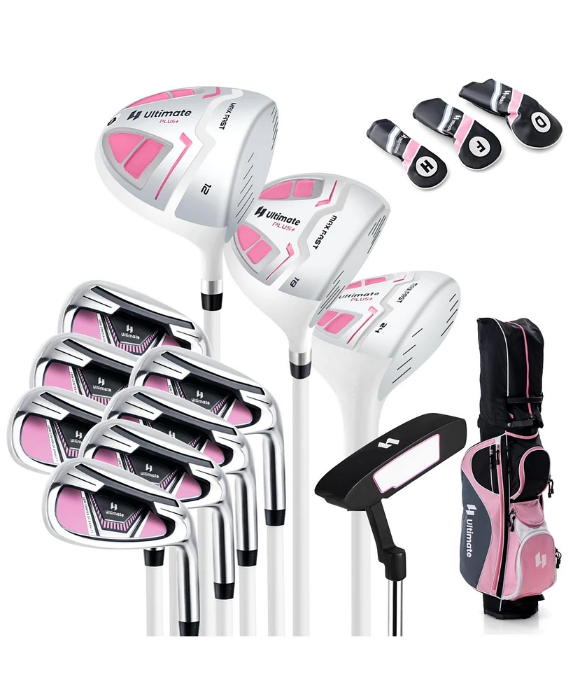 Women's Complete Golf Club Set Right Hand with Rain Hood